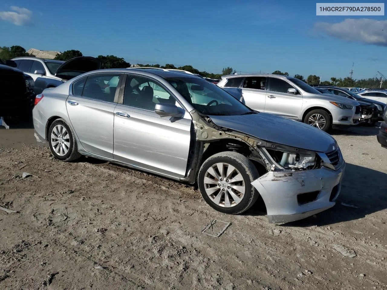 2013 Honda Accord Ex VIN: 1HGCR2F79DA278500 Lot: 76789524