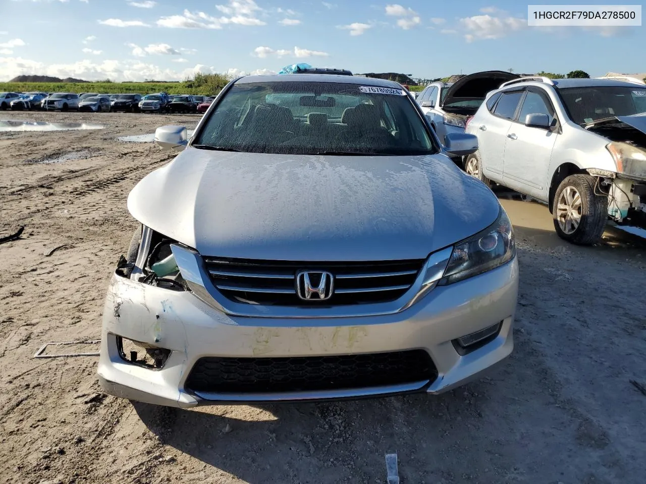 2013 Honda Accord Ex VIN: 1HGCR2F79DA278500 Lot: 76789524