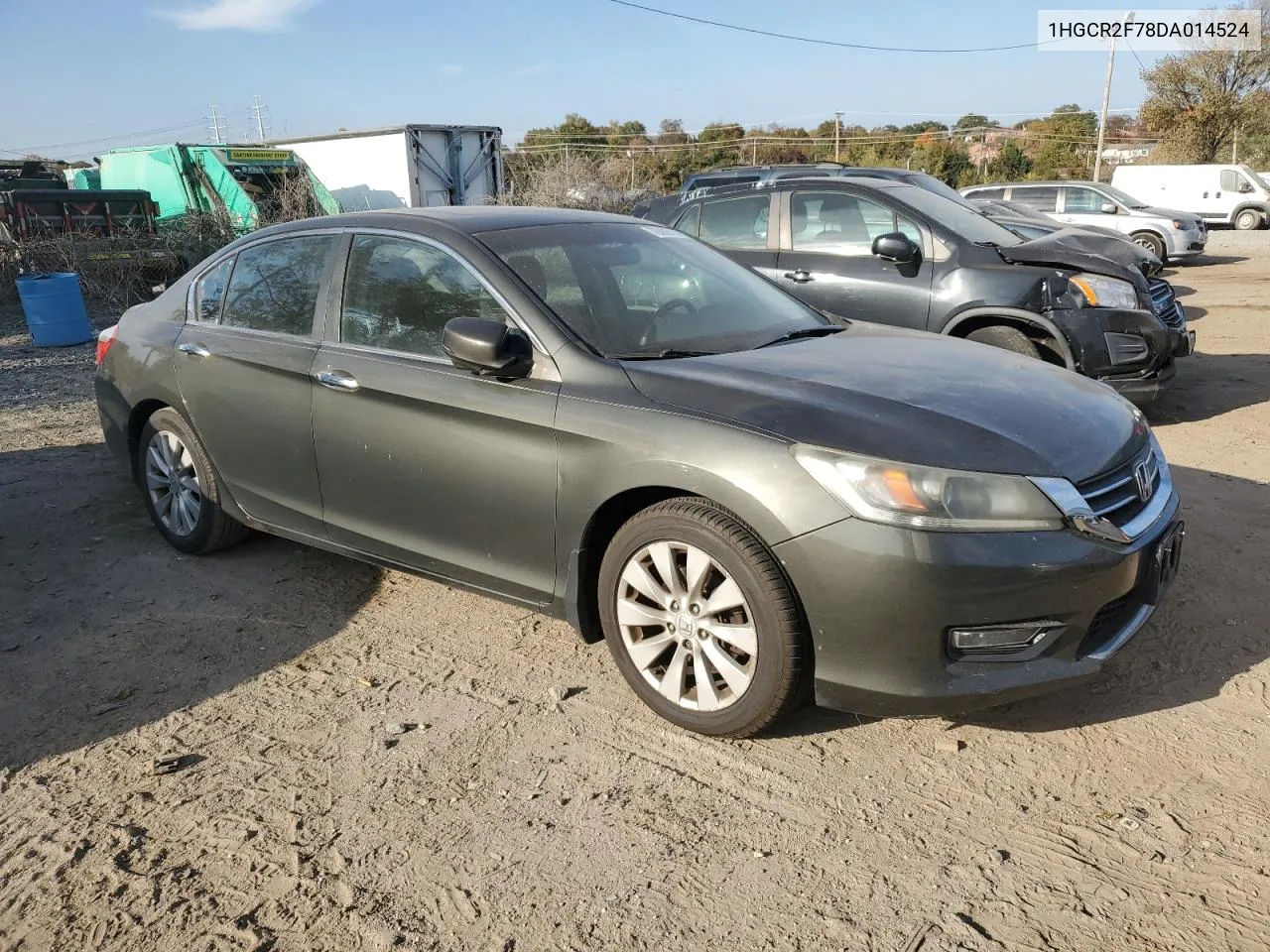 2013 Honda Accord Ex VIN: 1HGCR2F78DA014524 Lot: 76886114