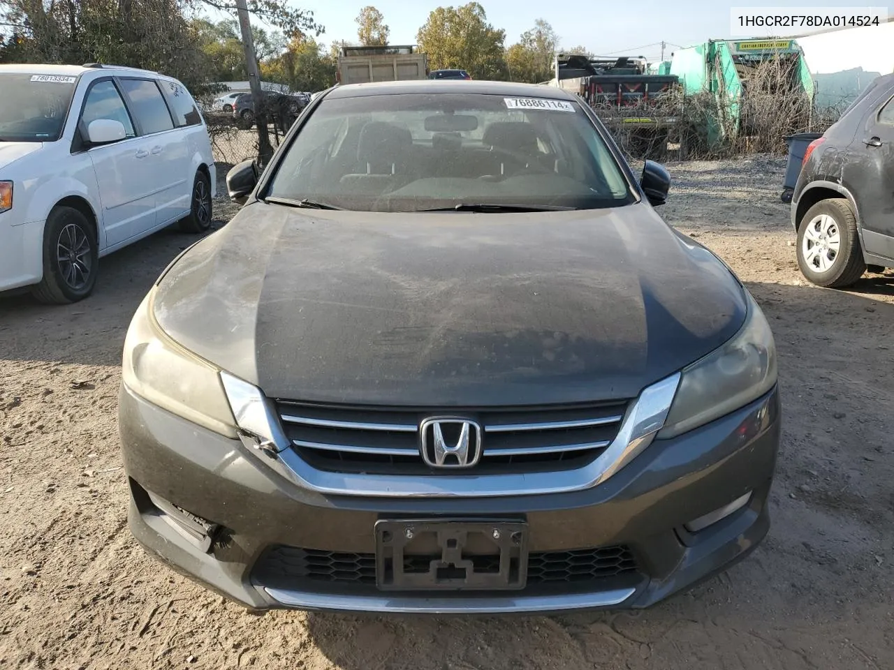 1HGCR2F78DA014524 2013 Honda Accord Ex