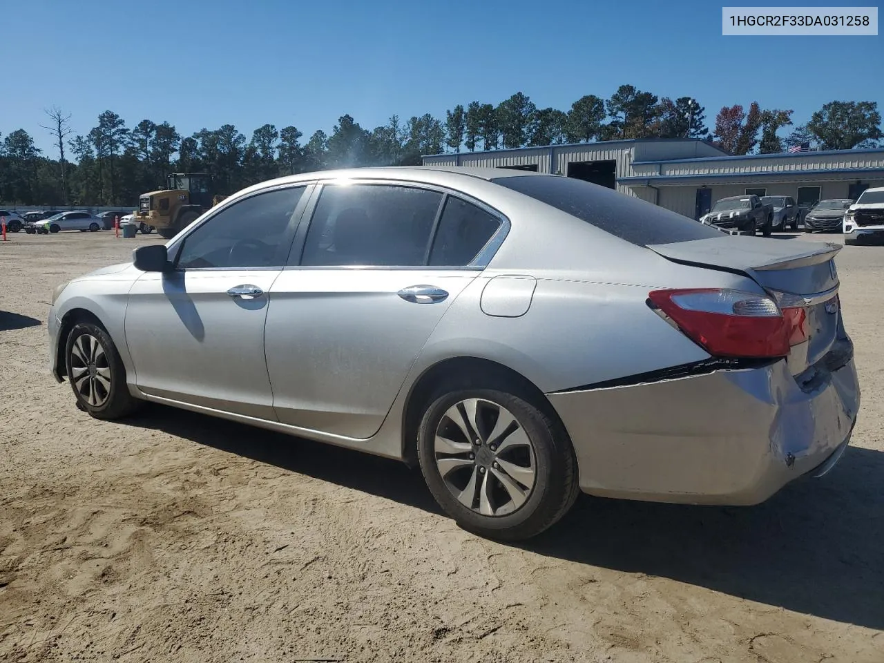 2013 Honda Accord Lx VIN: 1HGCR2F33DA031258 Lot: 76921434