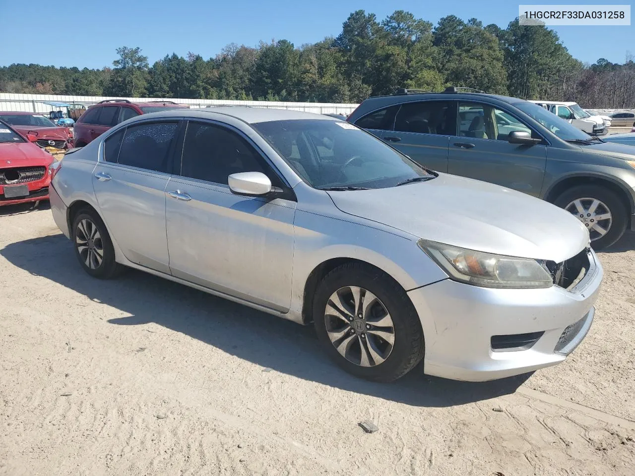 2013 Honda Accord Lx VIN: 1HGCR2F33DA031258 Lot: 76921434