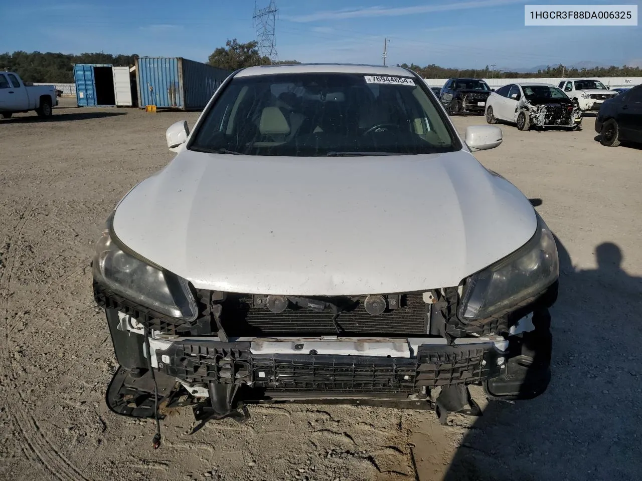 2013 Honda Accord Exl VIN: 1HGCR3F88DA006325 Lot: 76944654