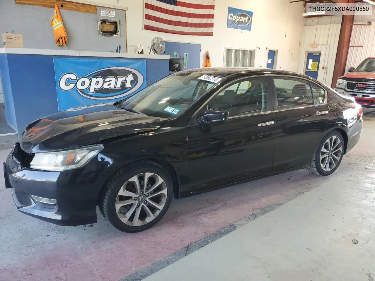 1HGCR2F5XDA000560 2013 Honda Accord Sport