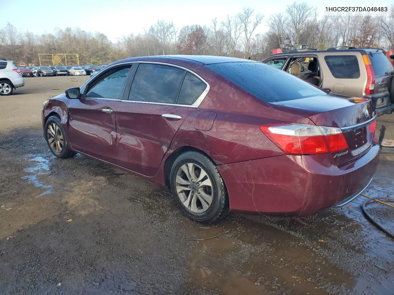 2013 Honda Accord Lx VIN: 1HGCR2F37DA048483 Lot: 77191514