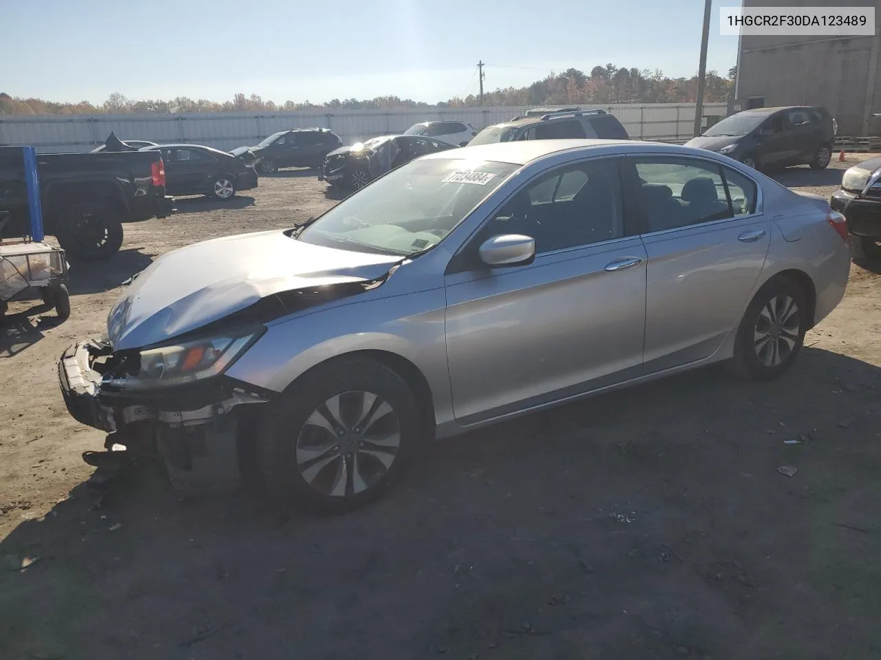 2013 Honda Accord Lx VIN: 1HGCR2F30DA123489 Lot: 77234884