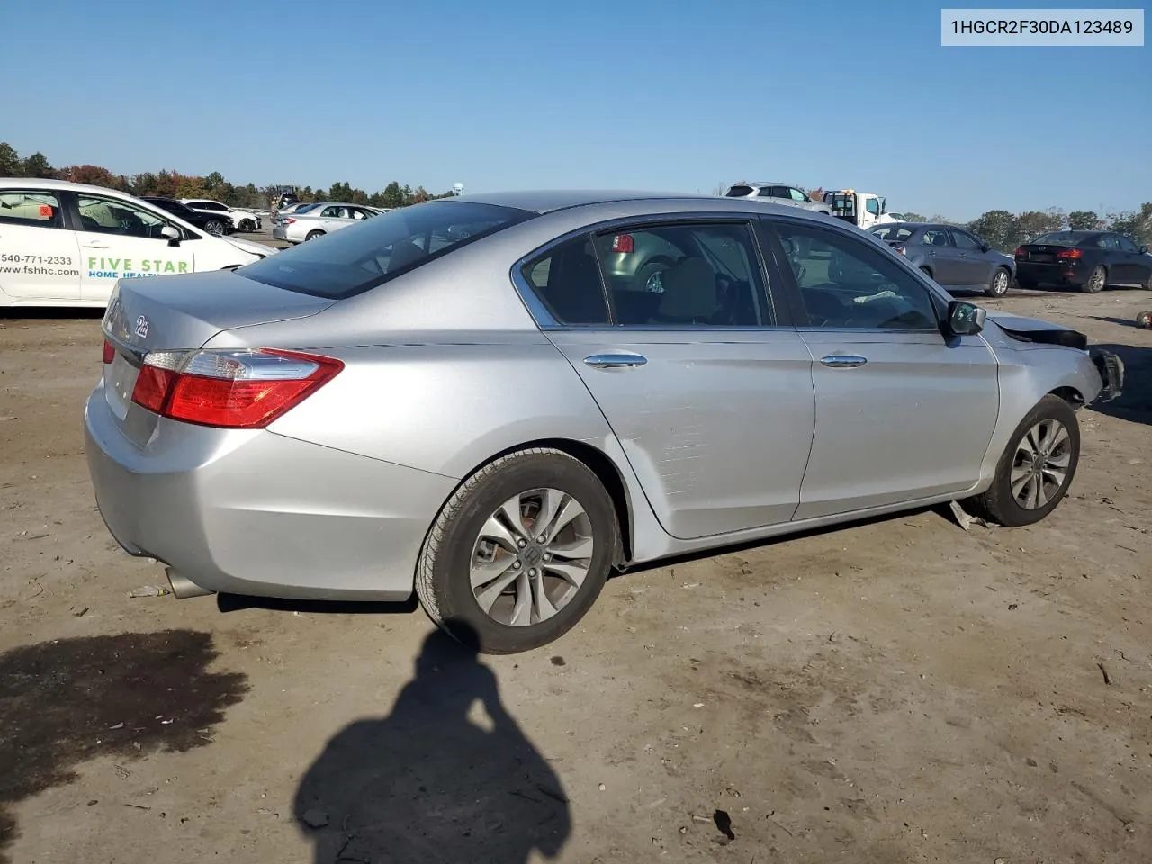 2013 Honda Accord Lx VIN: 1HGCR2F30DA123489 Lot: 77234884