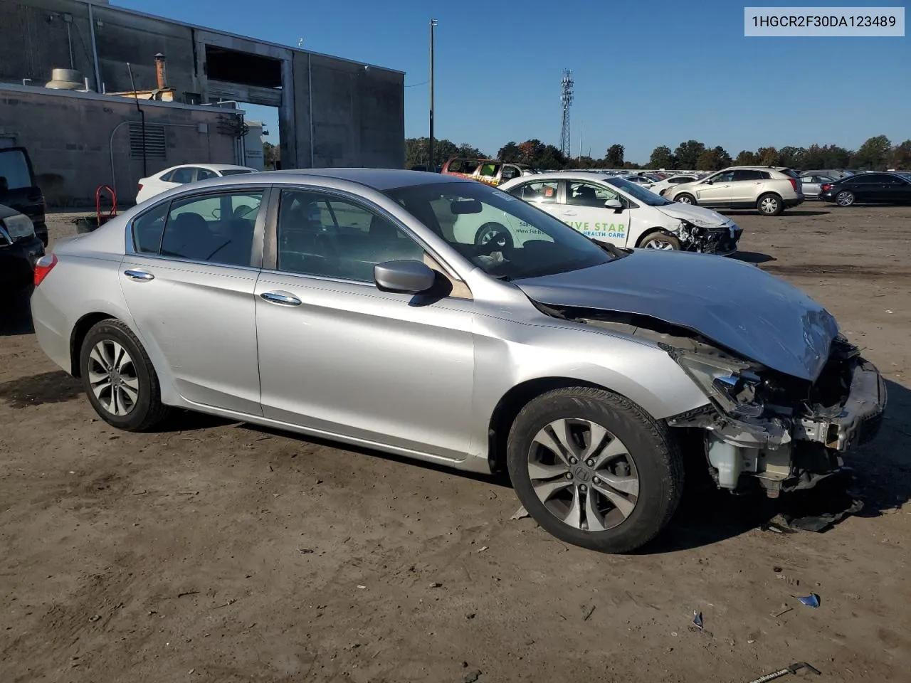 2013 Honda Accord Lx VIN: 1HGCR2F30DA123489 Lot: 77234884