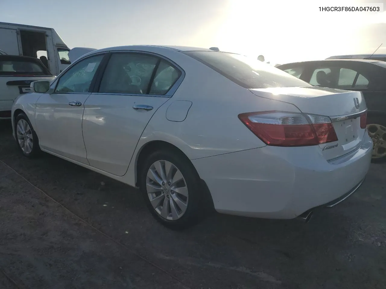 1HGCR3F86DA047603 2013 Honda Accord Exl