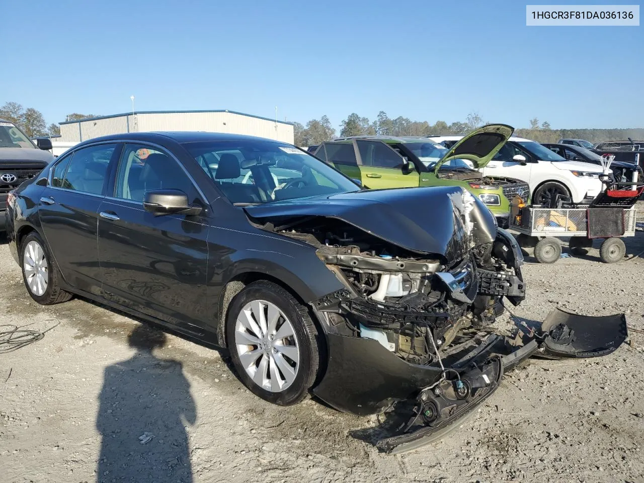 2013 Honda Accord Exl VIN: 1HGCR3F81DA036136 Lot: 77344574