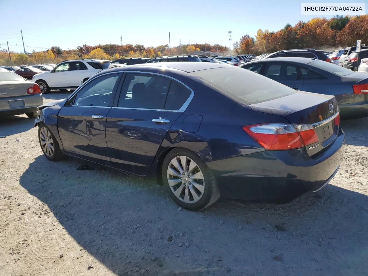 2013 Honda Accord Ex VIN: 1HGCR2F77DA047224 Lot: 77354434