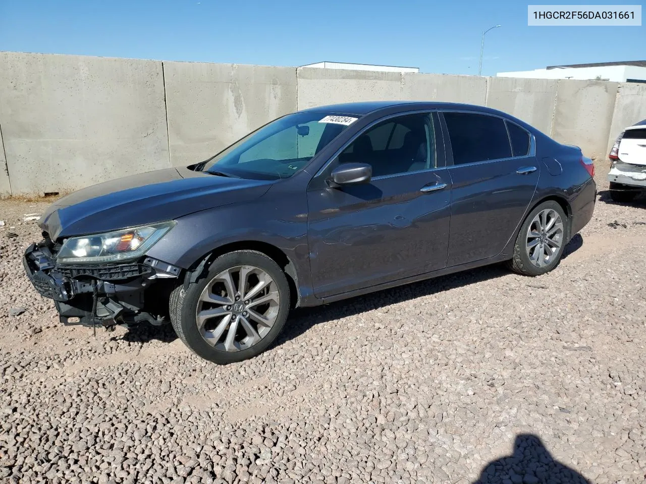 2013 Honda Accord Sport VIN: 1HGCR2F56DA031661 Lot: 77430284