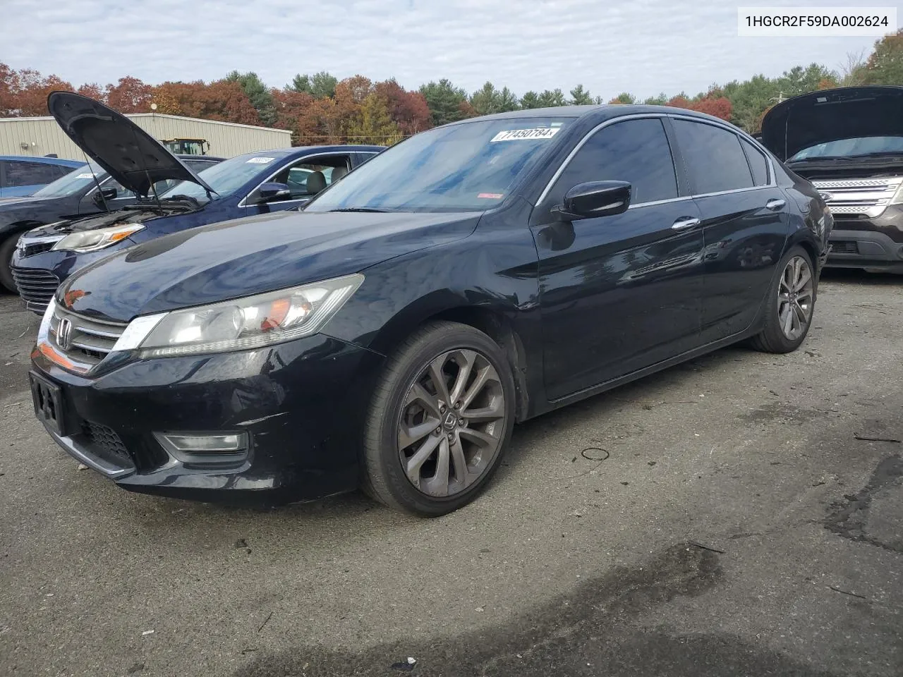 2013 Honda Accord Sport VIN: 1HGCR2F59DA002624 Lot: 77450784