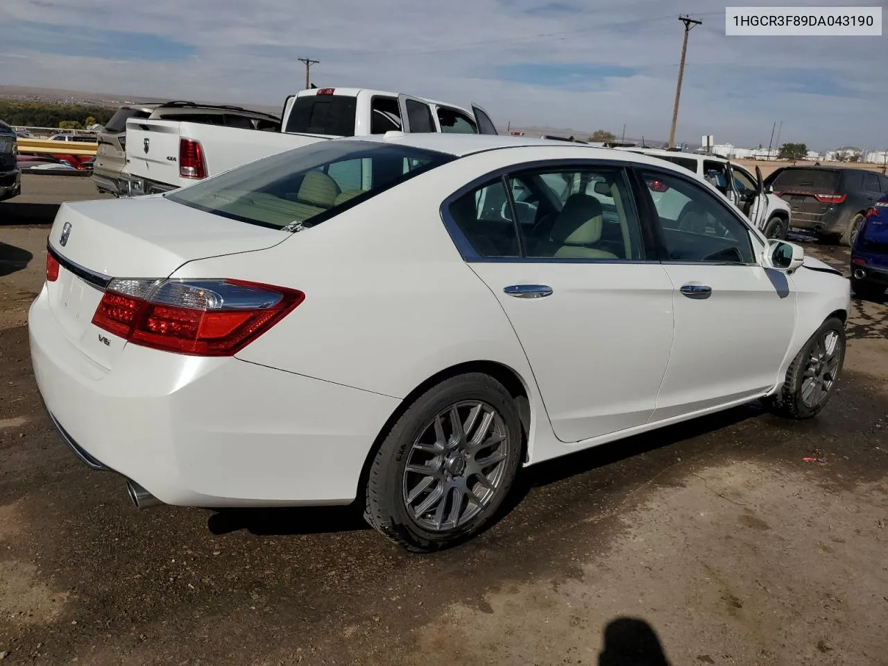 2013 Honda Accord Exl VIN: 1HGCR3F89DA043190 Lot: 77462664