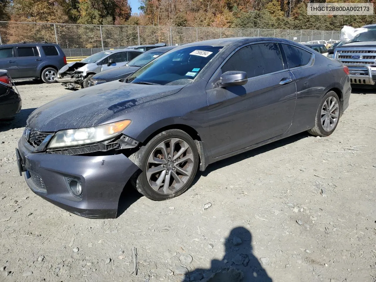 2013 Honda Accord Exl VIN: 1HGCT2B80DA002173 Lot: 77566264