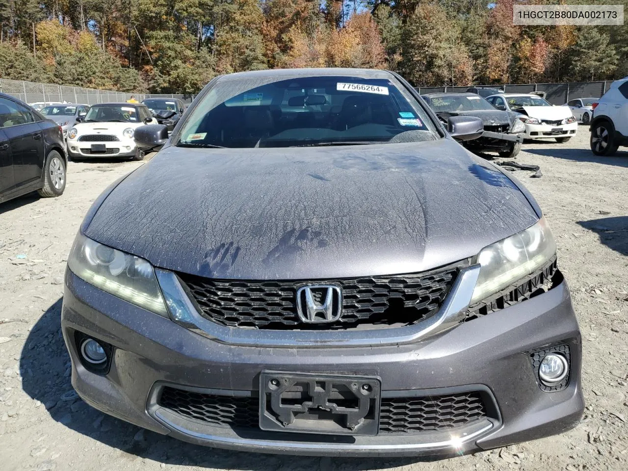 2013 Honda Accord Exl VIN: 1HGCT2B80DA002173 Lot: 77566264