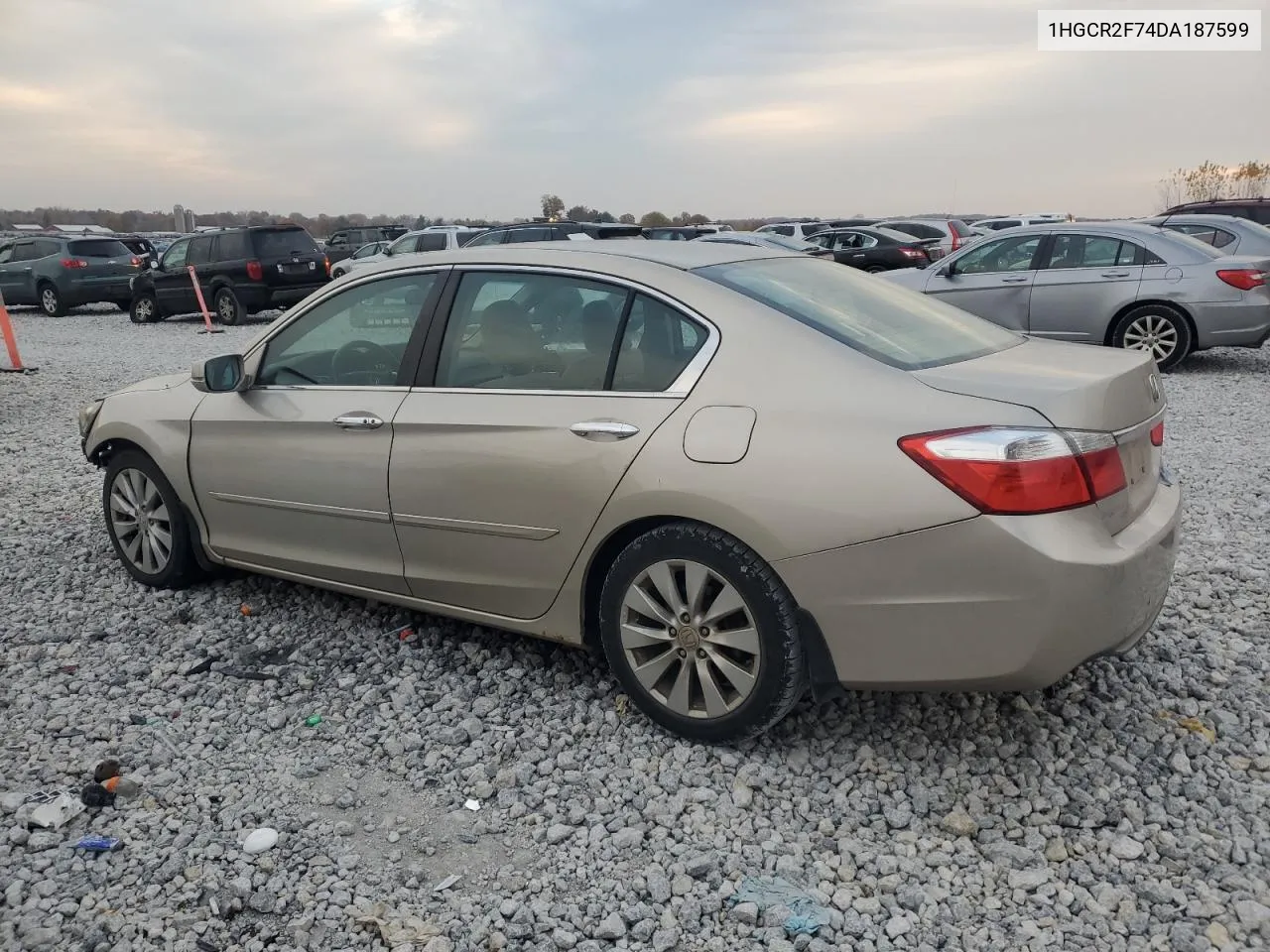 2013 Honda Accord Ex VIN: 1HGCR2F74DA187599 Lot: 77568234