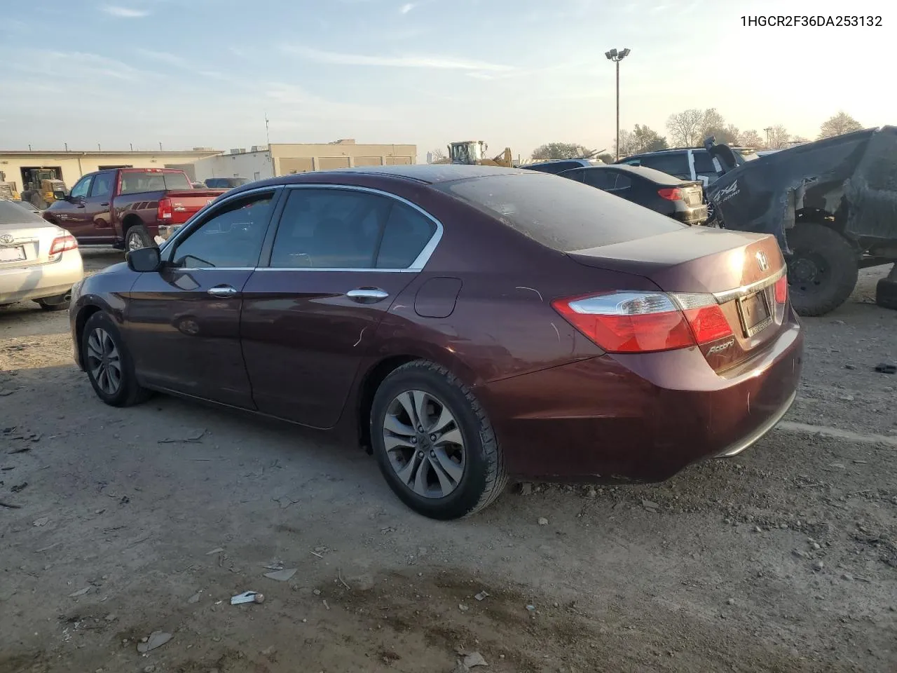 2013 Honda Accord Lx VIN: 1HGCR2F36DA253132 Lot: 77620284