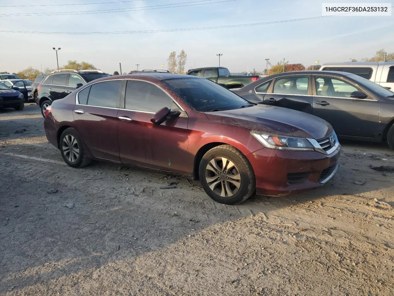 2013 Honda Accord Lx VIN: 1HGCR2F36DA253132 Lot: 77620284