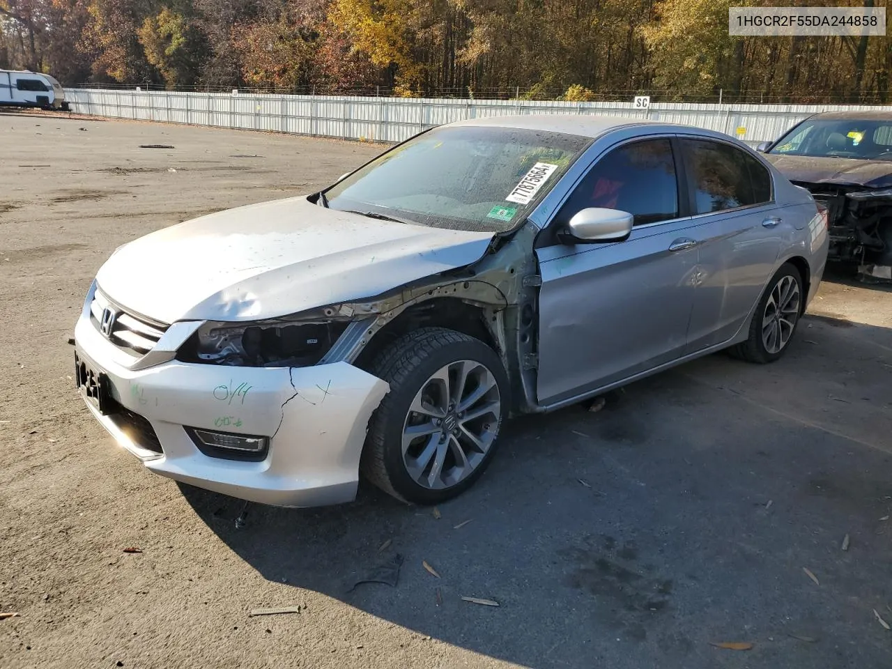 2013 Honda Accord Sport VIN: 1HGCR2F55DA244858 Lot: 77875664