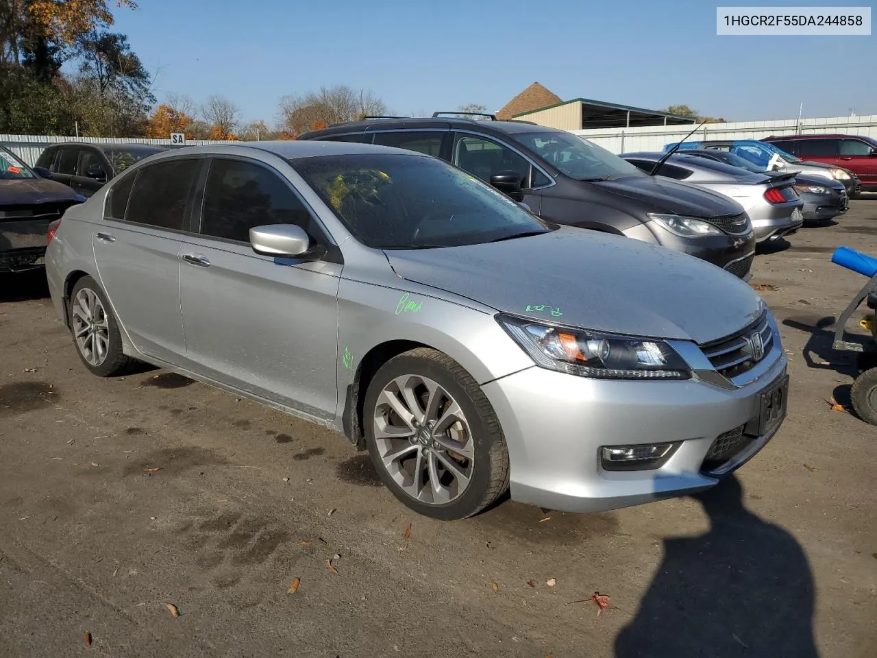 2013 Honda Accord Sport VIN: 1HGCR2F55DA244858 Lot: 77875664