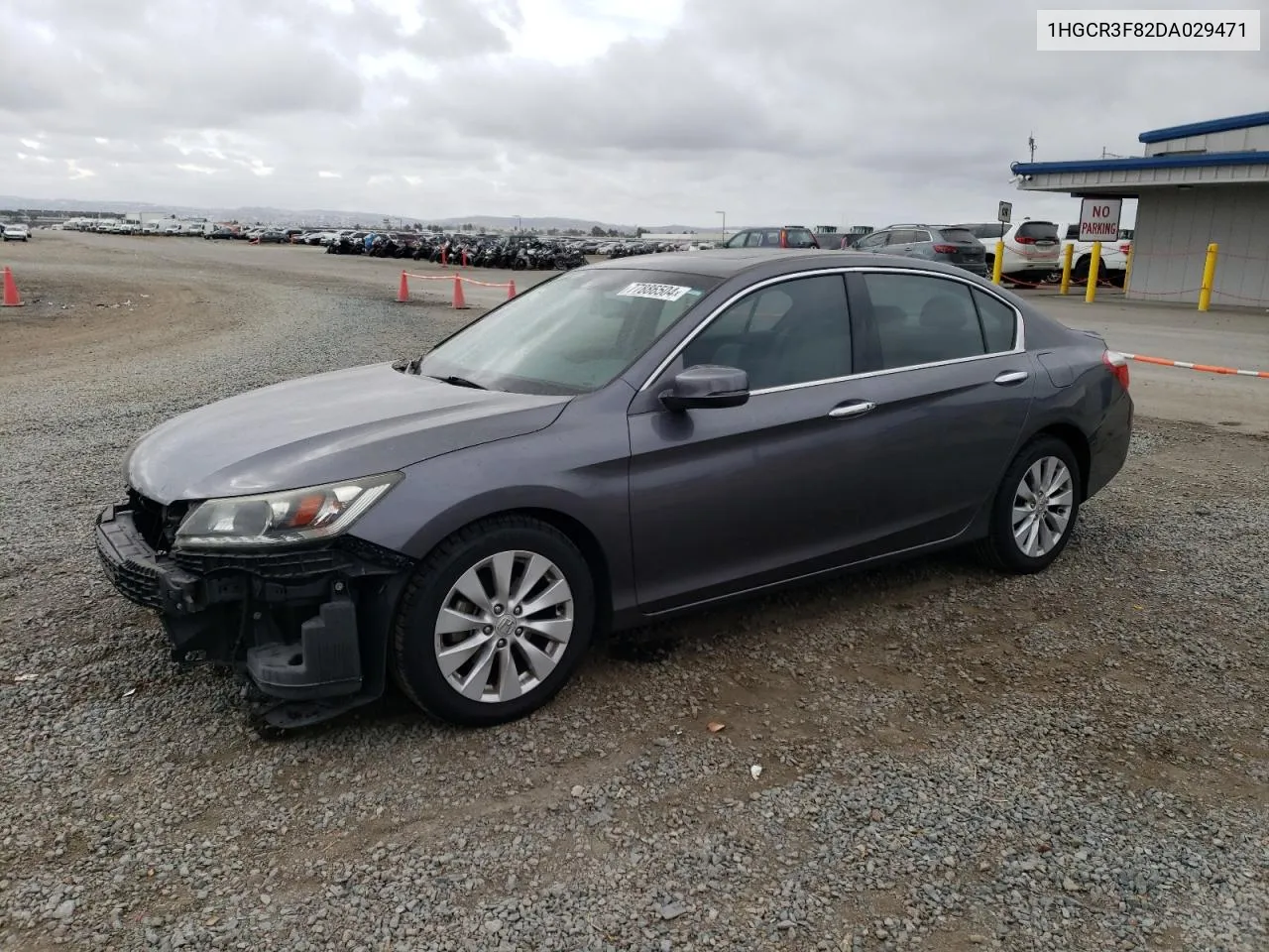 2013 Honda Accord Exl VIN: 1HGCR3F82DA029471 Lot: 77886504