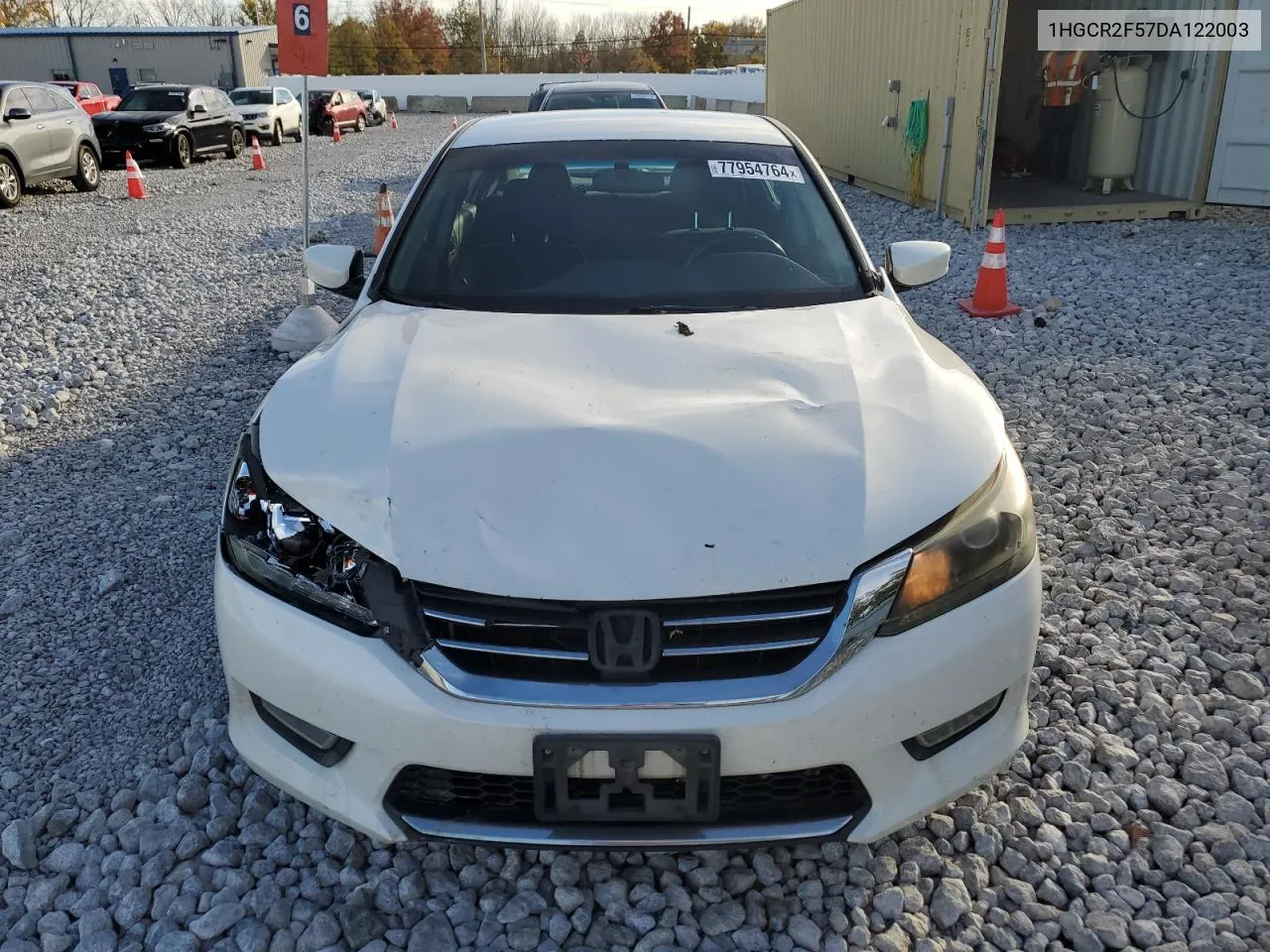 1HGCR2F57DA122003 2013 Honda Accord Sport