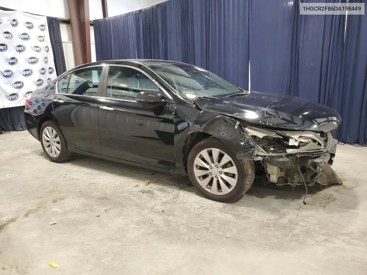 2013 Honda Accord Exl VIN: 1HGCR2F86DA198449 Lot: 78163284