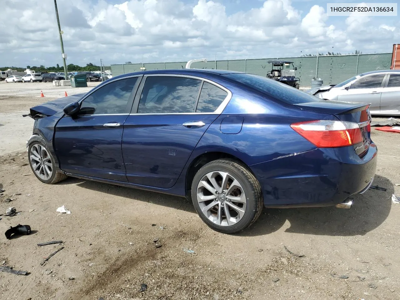 1HGCR2F52DA136634 2013 Honda Accord Sport