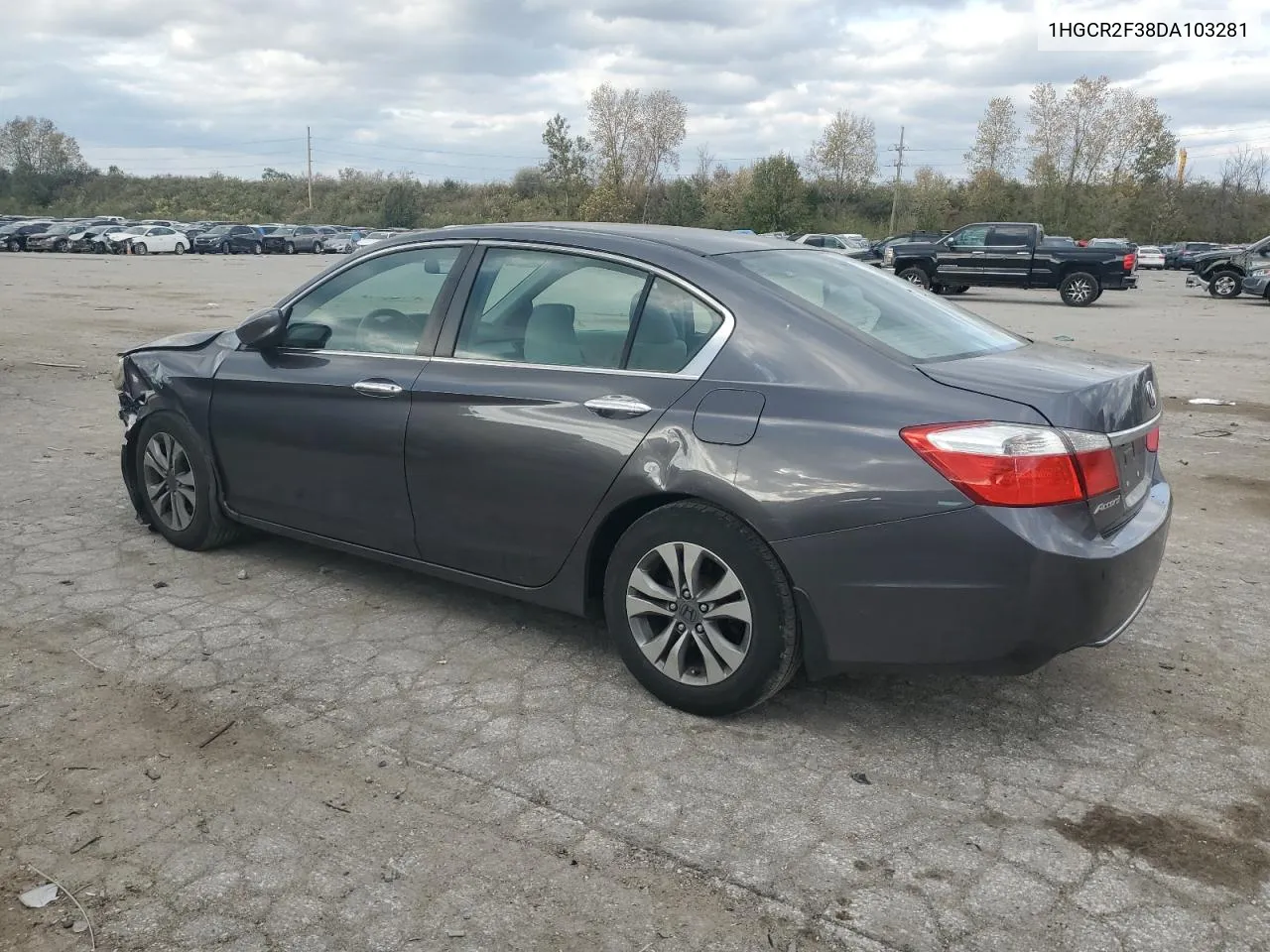 1HGCR2F38DA103281 2013 Honda Accord Lx