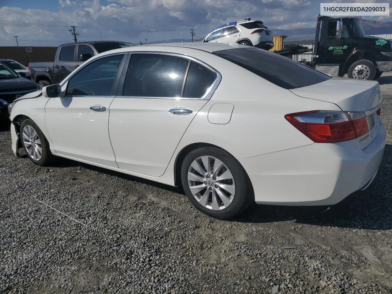 2013 Honda Accord Exl VIN: 1HGCR2F8XDA209033 Lot: 78291474