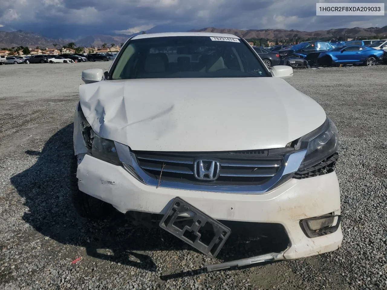 2013 Honda Accord Exl VIN: 1HGCR2F8XDA209033 Lot: 78291474