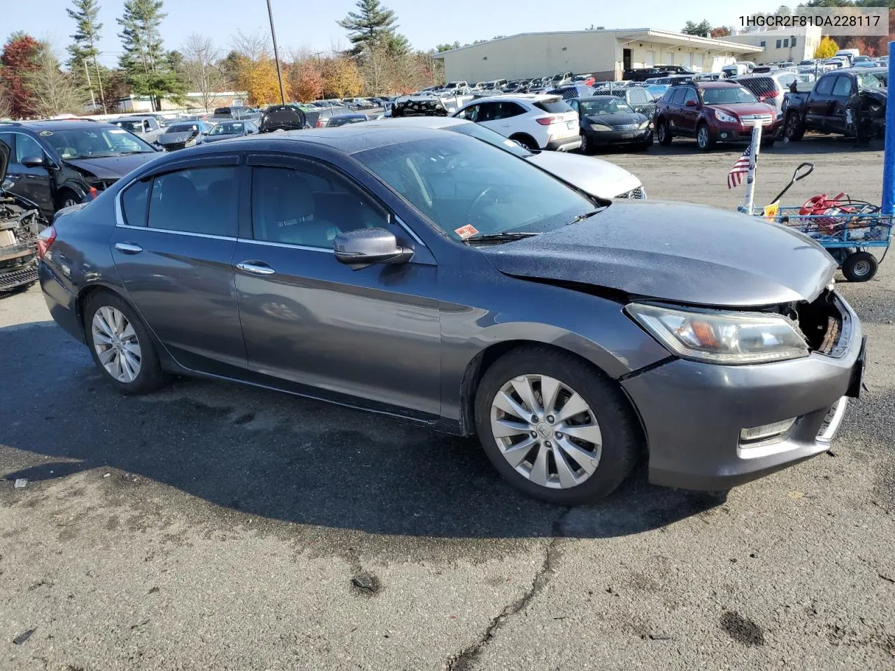 2013 Honda Accord Exl VIN: 1HGCR2F81DA228117 Lot: 78409924