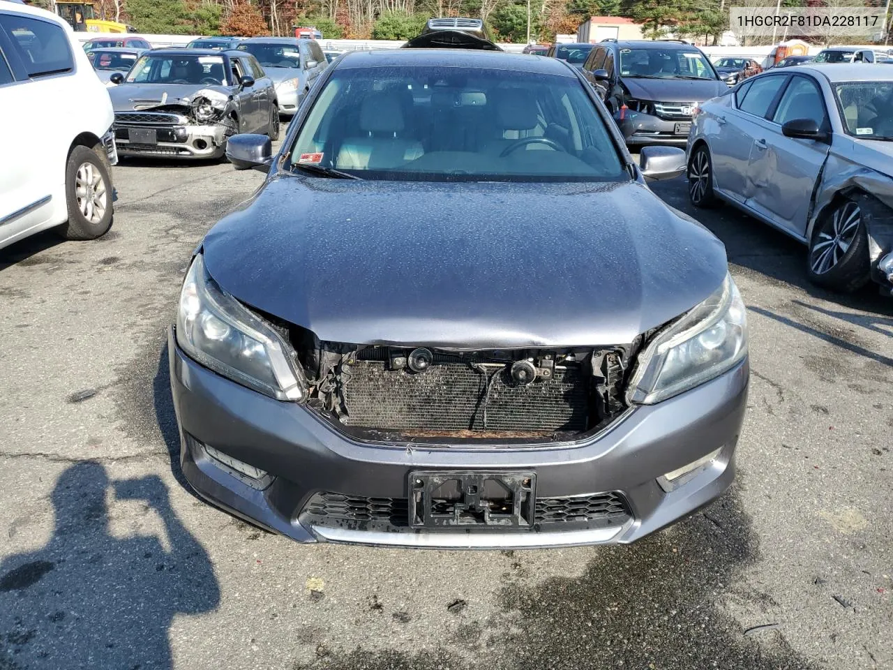 2013 Honda Accord Exl VIN: 1HGCR2F81DA228117 Lot: 78409924