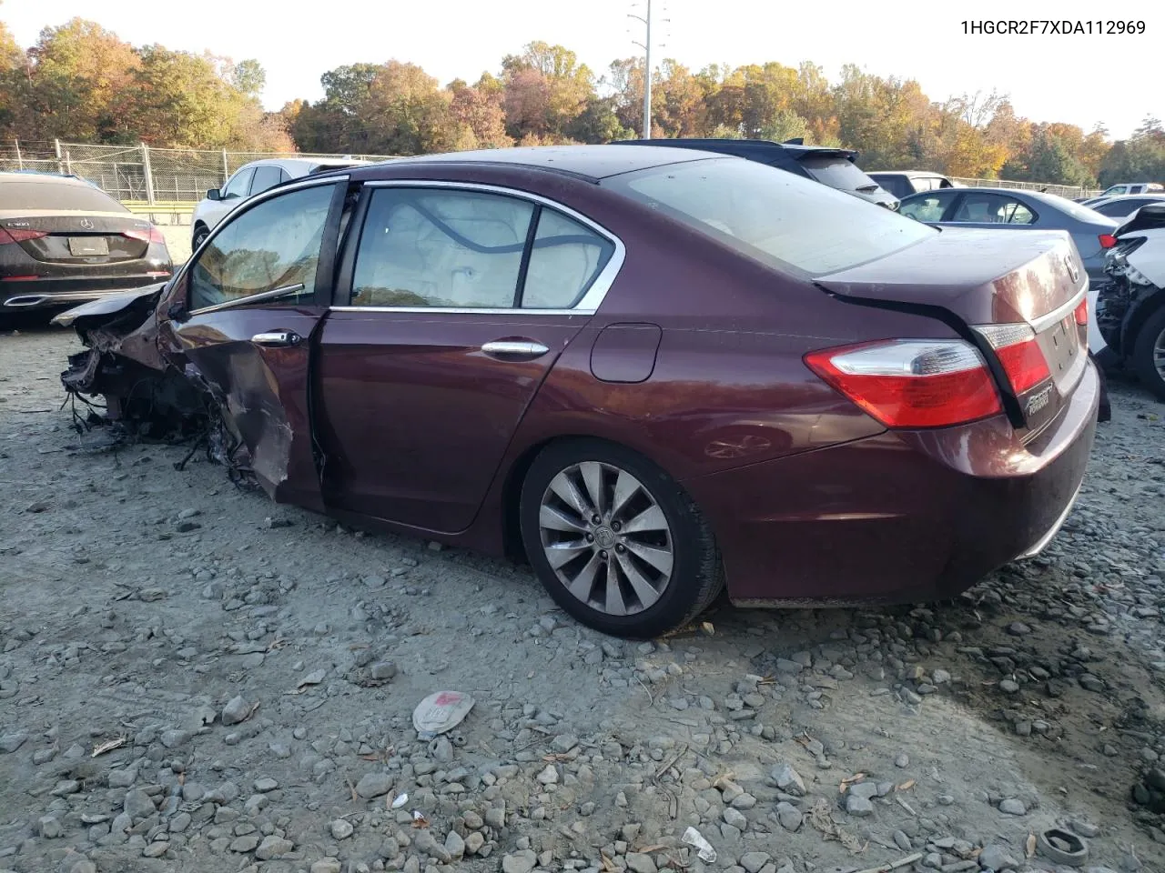 2013 Honda Accord Ex VIN: 1HGCR2F7XDA112969 Lot: 78498484