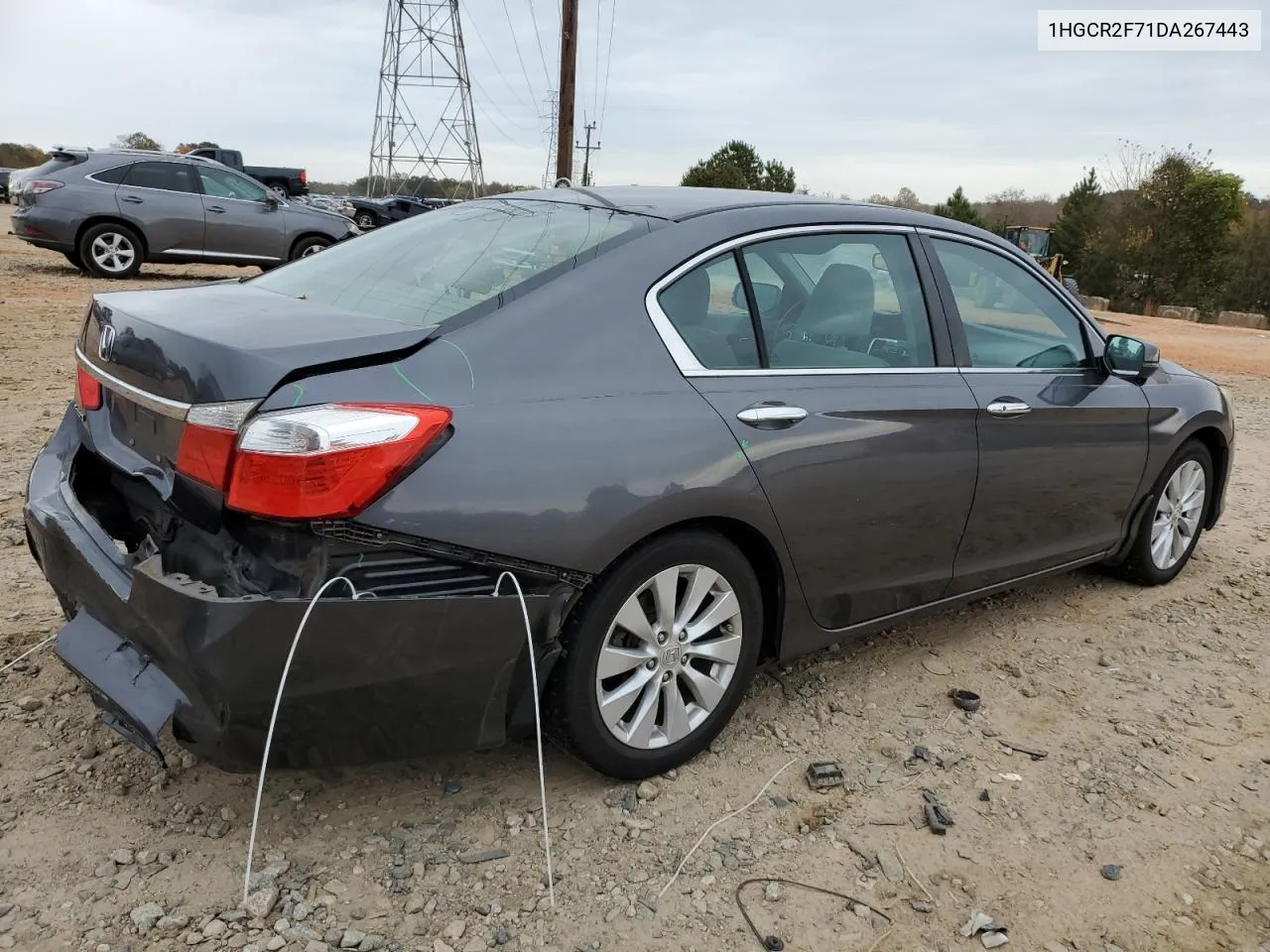 2013 Honda Accord Ex VIN: 1HGCR2F71DA267443 Lot: 78728184