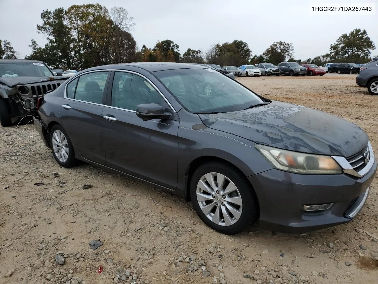 2013 Honda Accord Ex VIN: 1HGCR2F71DA267443 Lot: 78728184