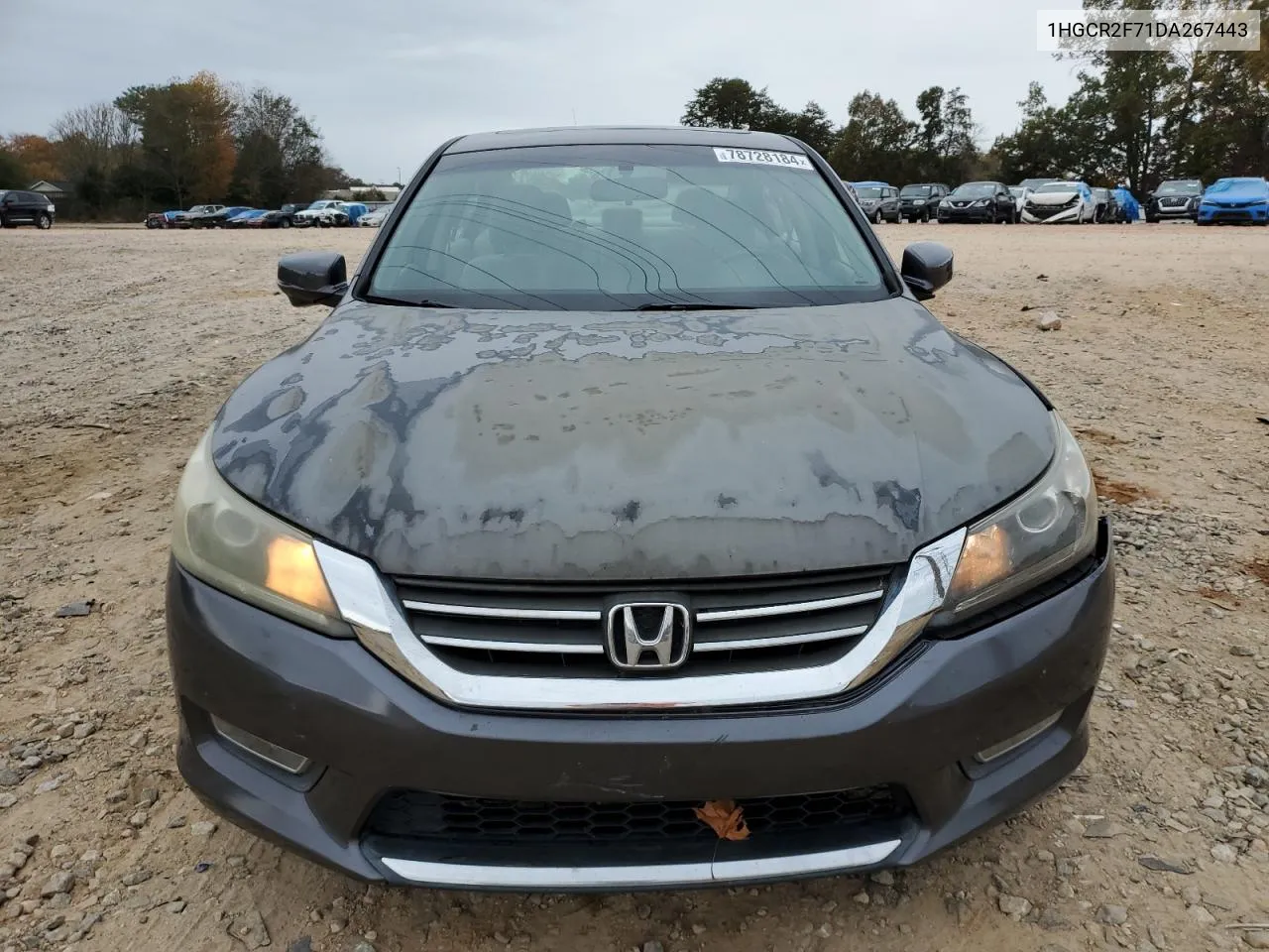 2013 Honda Accord Ex VIN: 1HGCR2F71DA267443 Lot: 78728184