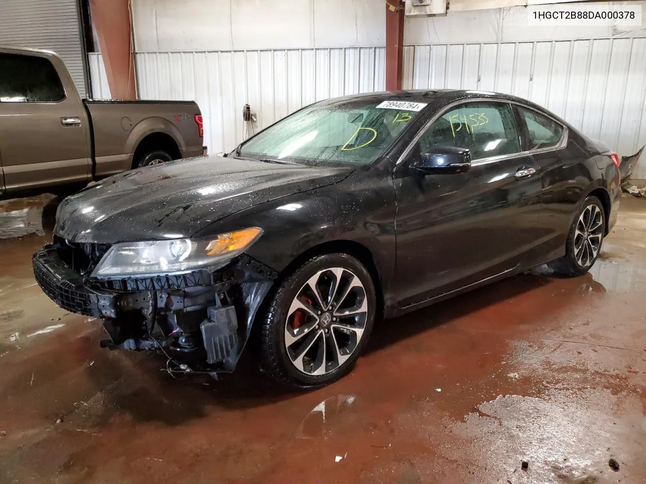 2013 Honda Accord Exl VIN: 1HGCT2B88DA000378 Lot: 78940784