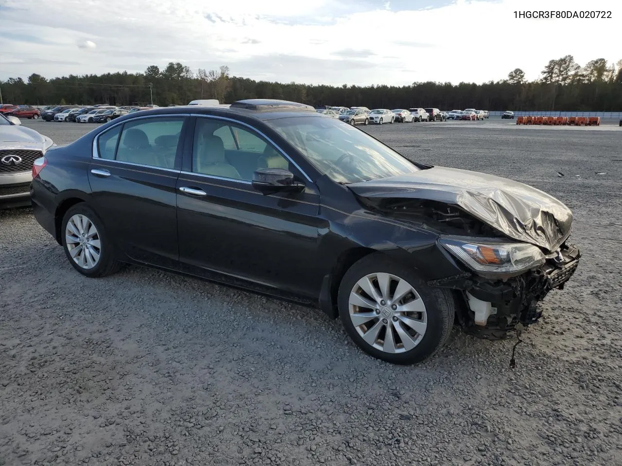 2013 Honda Accord Exl VIN: 1HGCR3F80DA020722 Lot: 79159514