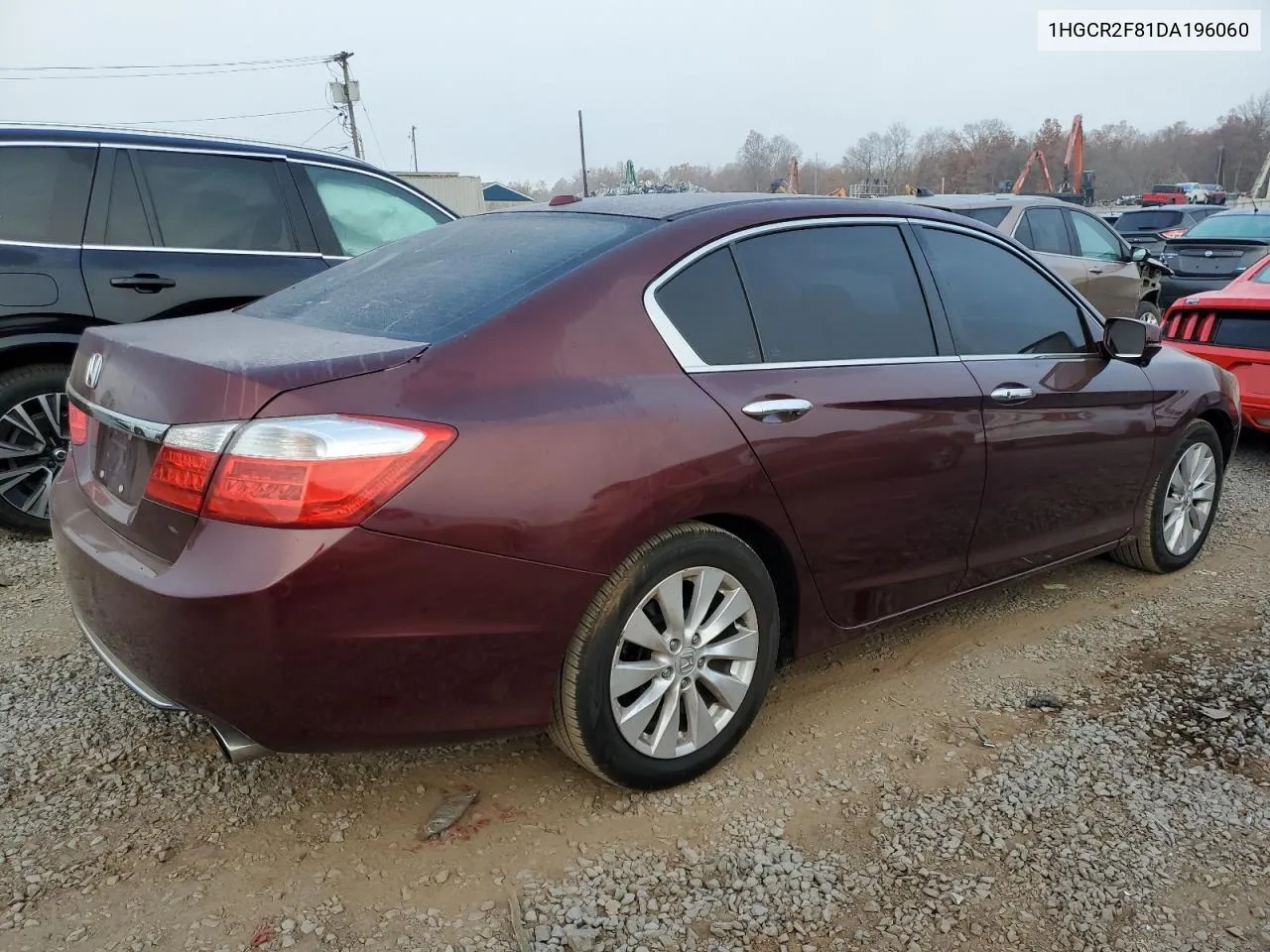 2013 Honda Accord Exl VIN: 1HGCR2F81DA196060 Lot: 79182244