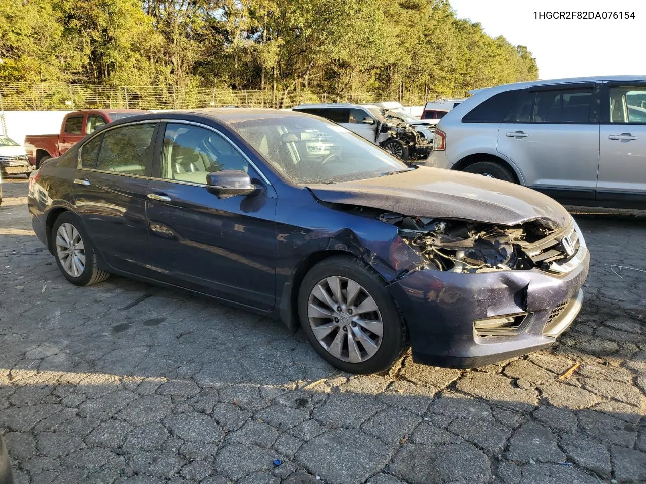 2013 Honda Accord Exl VIN: 1HGCR2F82DA076154 Lot: 79272594