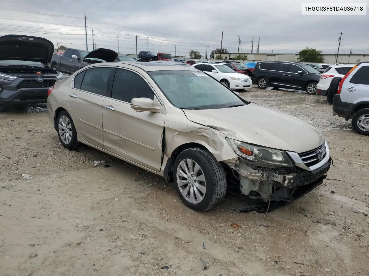 2013 Honda Accord Exl VIN: 1HGCR3F81DA036718 Lot: 79445304