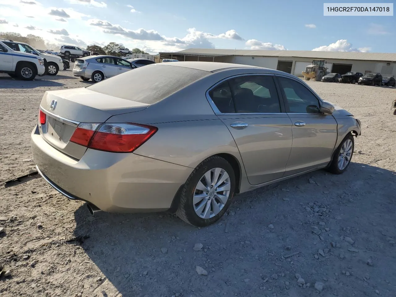 2013 Honda Accord Ex VIN: 1HGCR2F70DA147018 Lot: 79693654