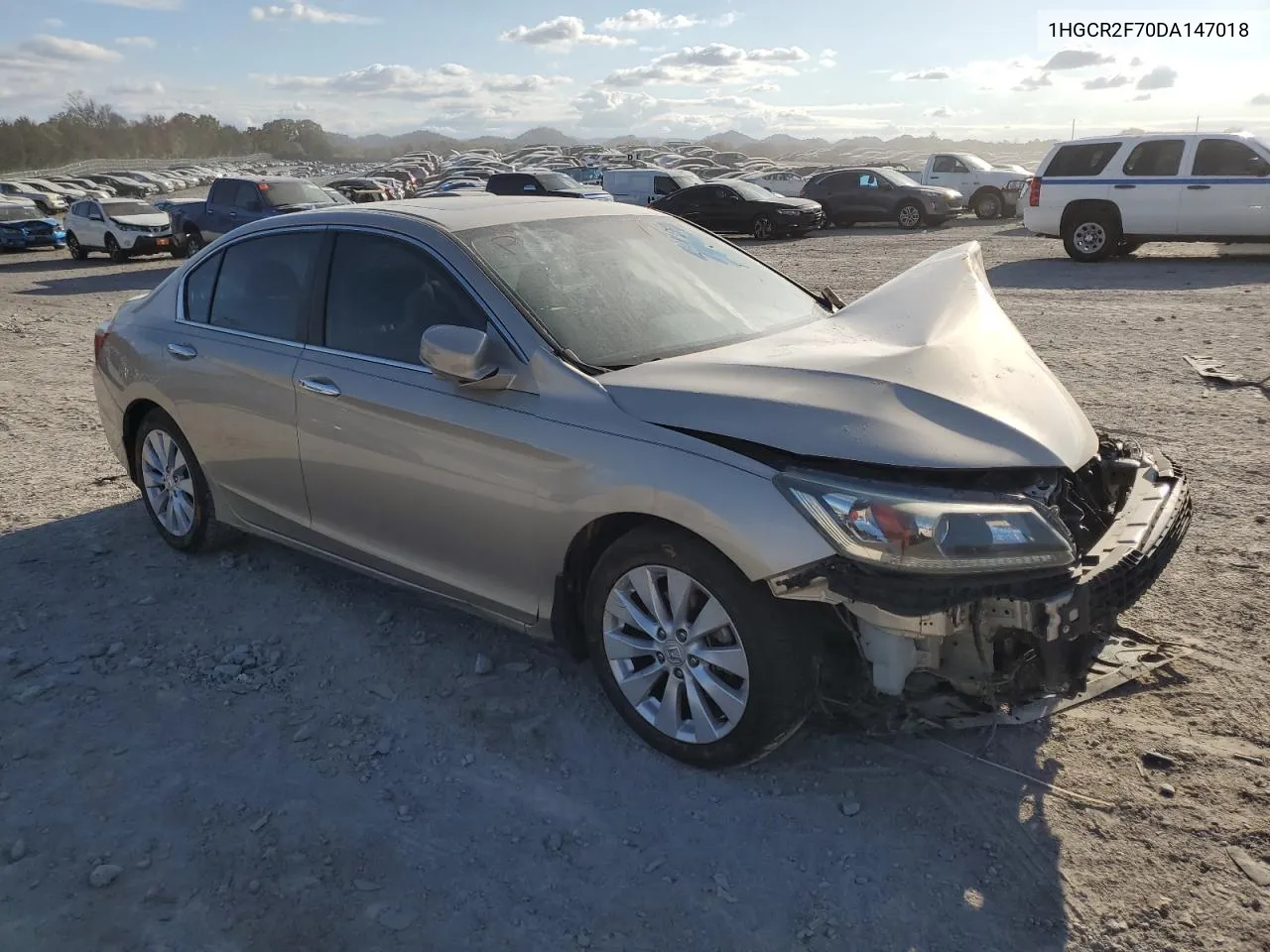 2013 Honda Accord Ex VIN: 1HGCR2F70DA147018 Lot: 79693654