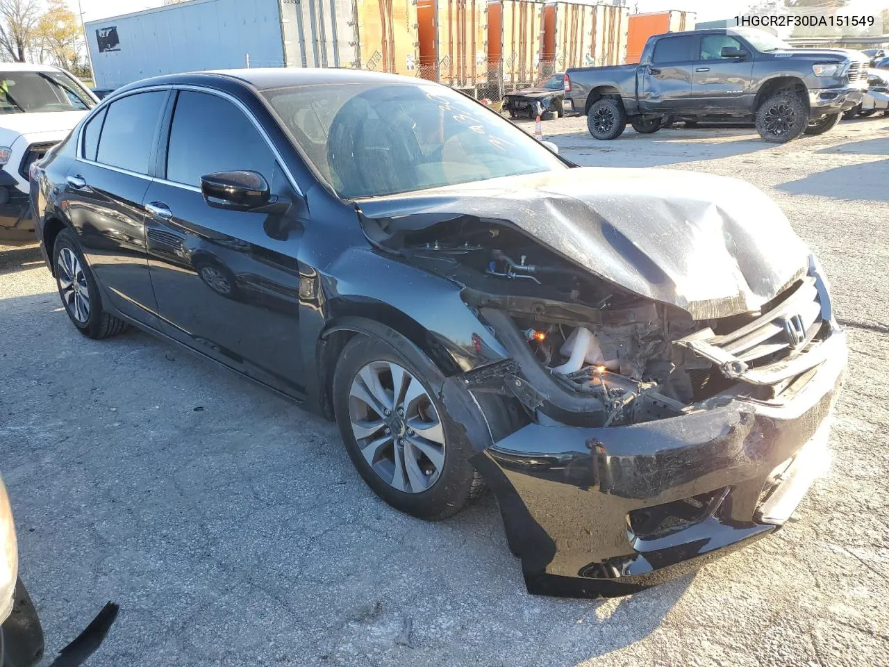 2013 Honda Accord Lx VIN: 1HGCR2F30DA151549 Lot: 79898354