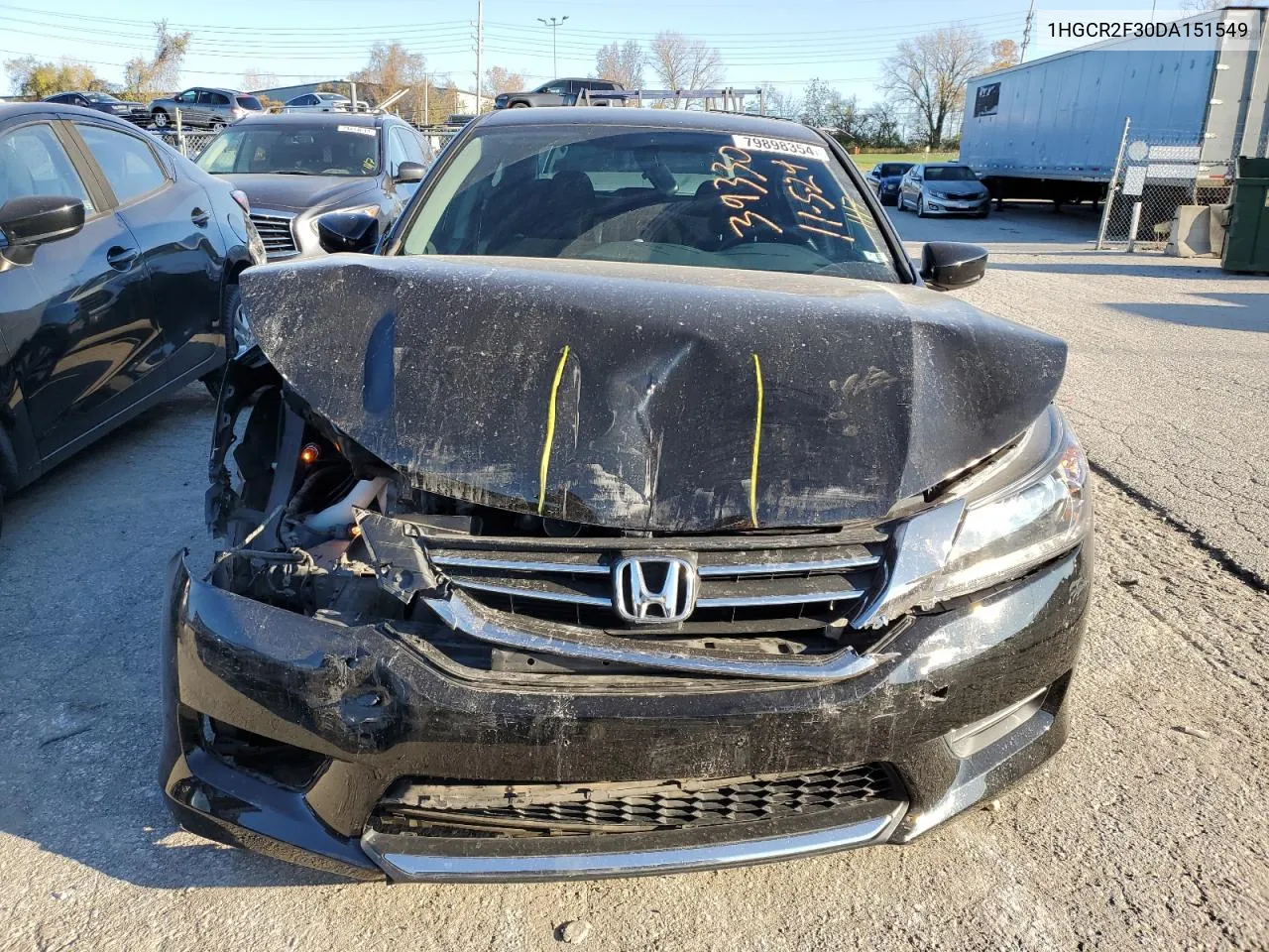 2013 Honda Accord Lx VIN: 1HGCR2F30DA151549 Lot: 79898354