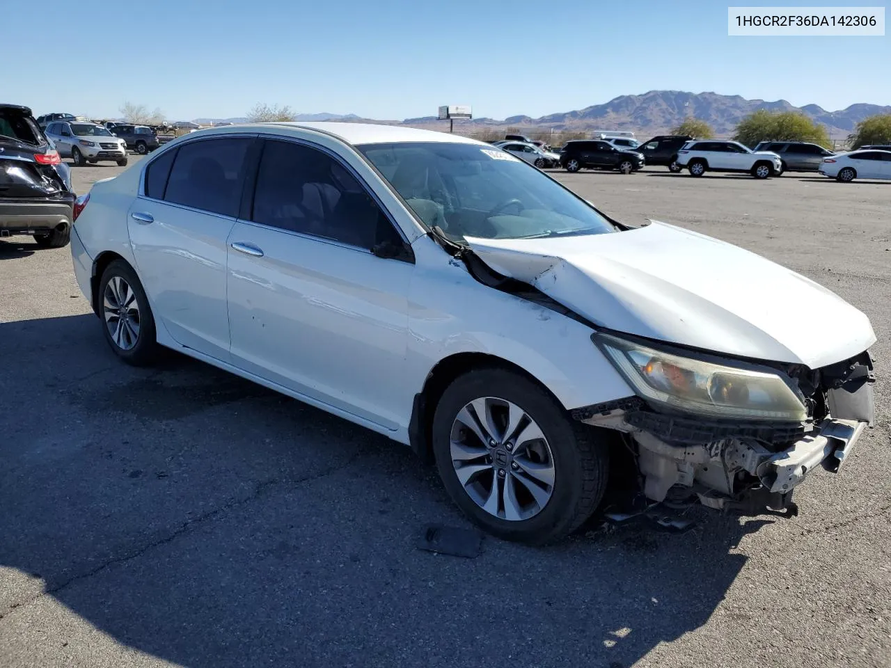 2013 Honda Accord Lx VIN: 1HGCR2F36DA142306 Lot: 80245714