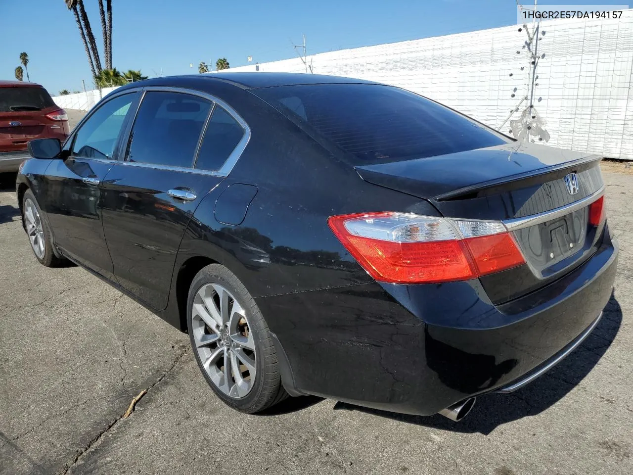 2013 Honda Accord Sport VIN: 1HGCR2E57DA194157 Lot: 80303964