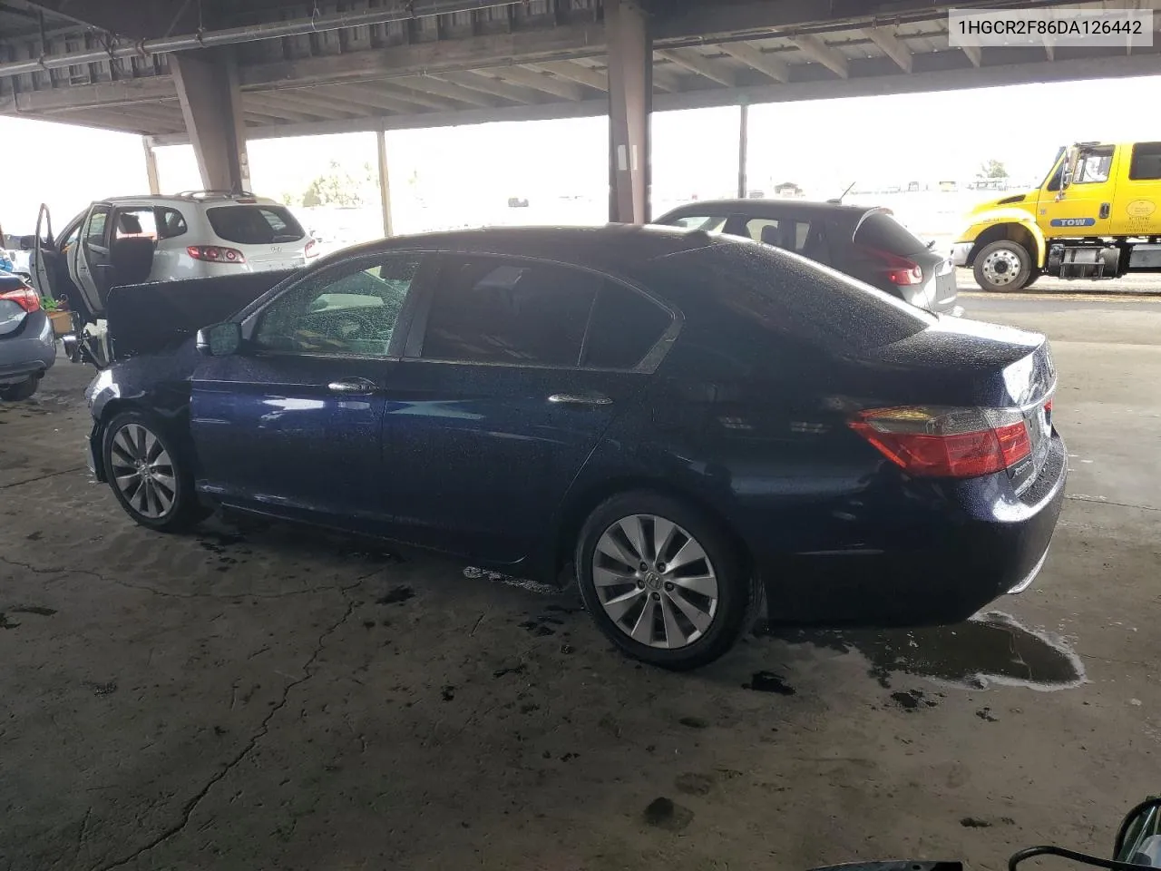 2013 Honda Accord Exl VIN: 1HGCR2F86DA126442 Lot: 80336074